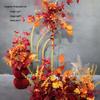 Champagne Aisle Flower Row for Chinese Wedding Stage Decor - Artificial Wedding Flowers