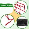 5Pcs Agility Hurdles Adjustable Height Speed Training Equipment for Hurdle Football