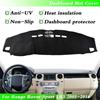 Black Dashmat Dashboard Mat Cover Anti-Sun For Land Rover Lr3 Range Rover Sport