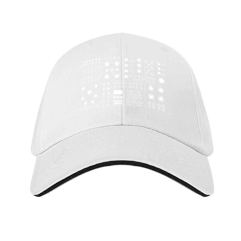 Modular Synthesizer White Baseball Cap Uv Protection Solar Hat Luxury Man Cap Hat Men Icon Female Mens