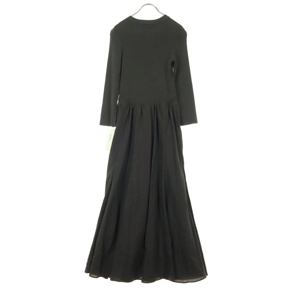 unused Mila Owen Long sleeve knit Long dress Brown 09WF0211353 Women Used