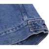 Giacca di jeans monopetto tinta unita Levis X Ganni da donna giacche Blu 87489-0000
