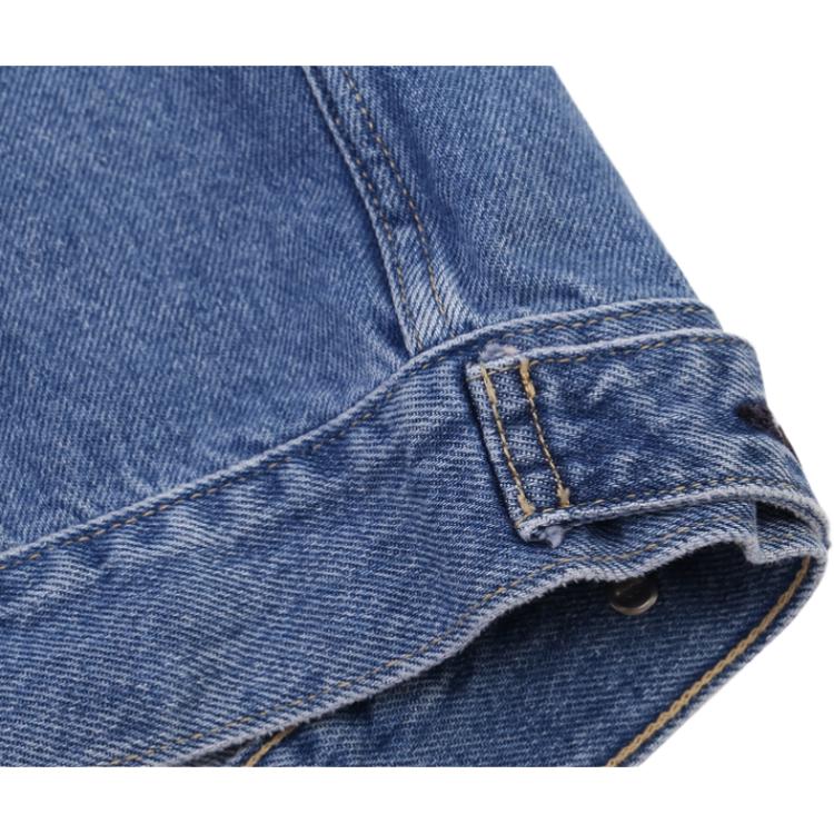 Giacca di jeans monopetto tinta unita Levis X Ganni da donna giacche Blu 87489-0000