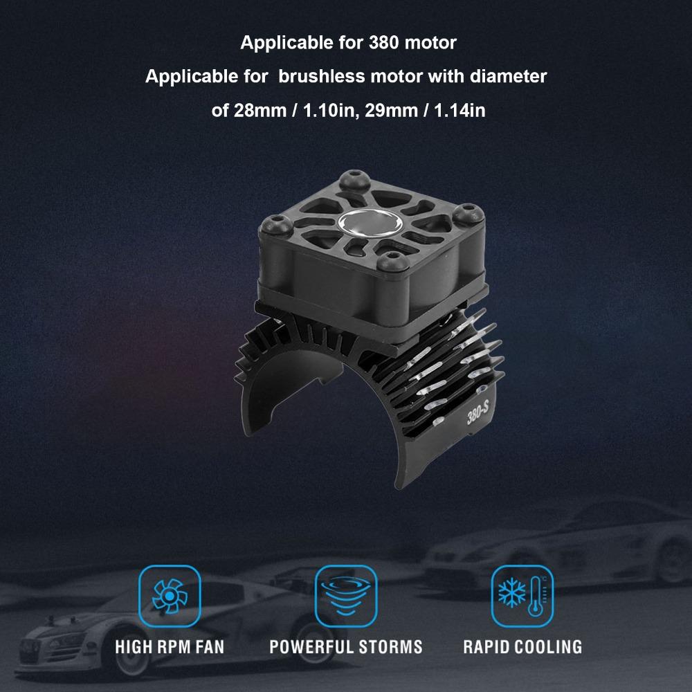 32000RPM High Speed RC Motor Cooling Fan Heatsink Aluminum Alloy RC Radiator Fan  RC Motor