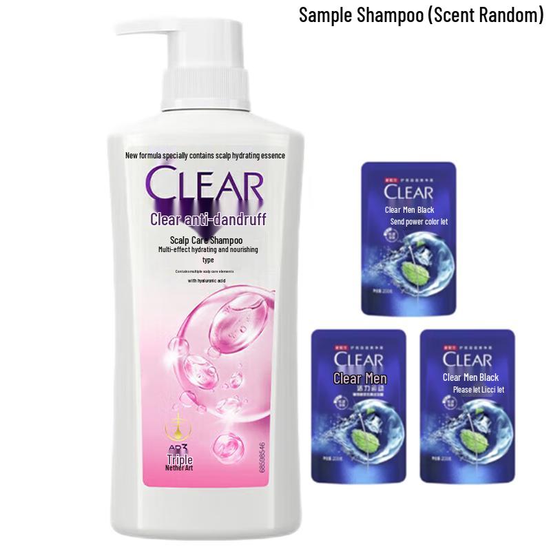 

Clear Anti-Dandruff Moisturizing Scalp Care Shampoo