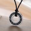 LIKGREAT 12 Zodiac Signs Necklace for Men Women Astrology Constellation Pendant Chain Stainless Steel Pagan Witchy Jewelry Gift