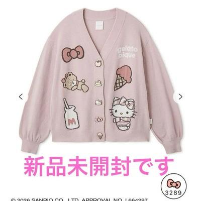 Sanrio Hello Kitty Gelato Pique Smoothie Cardigan Pink Women One Size Japan LTD