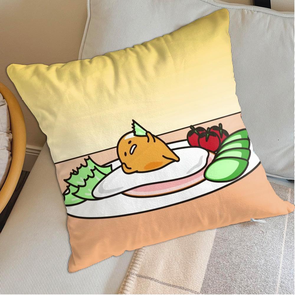 Christmas Pillow Cases Decorative Kawaii G-Gudetama Living Room Decoration Cushion Cover 40*40 Personalized Gift Sofa Covers