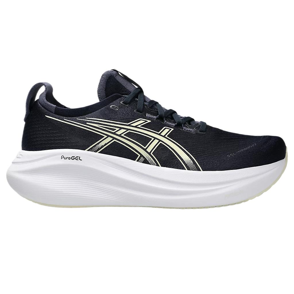 Asics Gel-Nimbus 27 Fashionable Minimalist Trendy Aesthetic Low-Top Running Shoes Men Sneakers Blue 1011B958-403