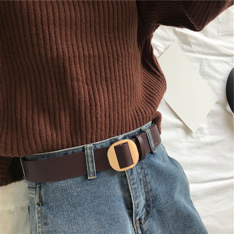 Stylish Waist Wide Cinch Belt For Women Soft Material Accessories Trendy