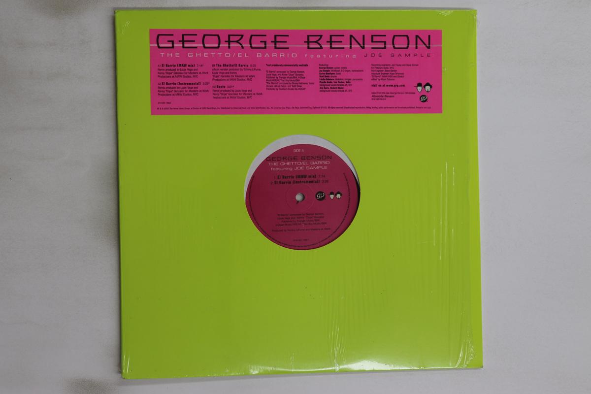 

12inch Record GEORGE BENSON, JOE SAMPLE - The Ghetto / El Barrio 3145617881 GRP 2000 US Jazz Used