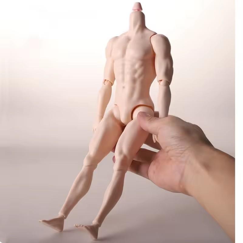 30cm Male Sketch Doll's Movable Kun Body for 1/6 FR Doll With Normal Skin Doll Toys Anime Figure Accessories Draw Mannequin