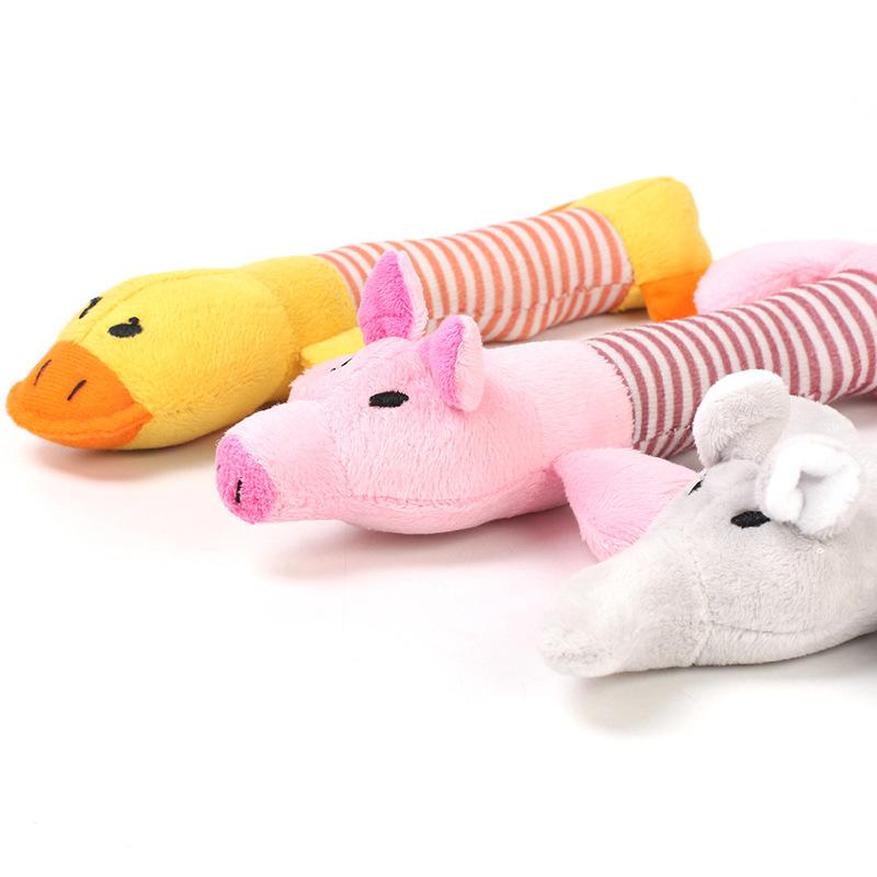 Brinquedo de pelúcia para cachorro de estimação, brinquedo de pelúcia com guincho para cães, suprimentos para todos os filhotes, brinquedo de som para animais de estimação, engraçado, durável, molar, brinquedo fofo, suprimentos para animais de estimação