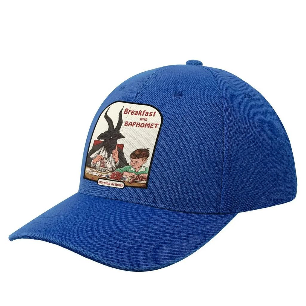 SIGIL OF LUCIFER AND BAPHOMET Baseball Cap Lucifer Sigil Satan Vintage Trucker Hat Summer Unisex Skate Printed Baseball Caps