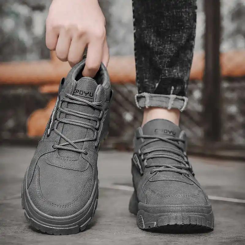 Gray Legitimate Leather Designer Luxury Sneakers Loafers Shoes Women Sports Women's Yellow Boot Exerciser Shows Due To