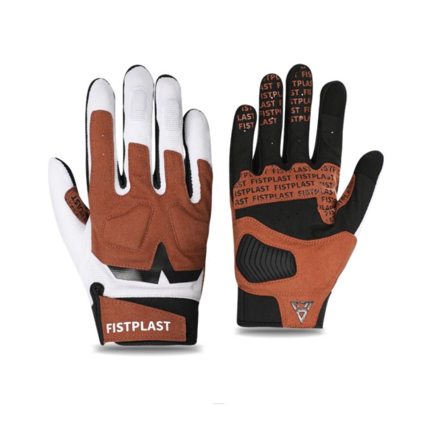 Fistplast 4 Colour Macaron Four-color Anti-collision Riding Outdoor Sports Motorcycle Long Finger Outdoor Wear Gloves