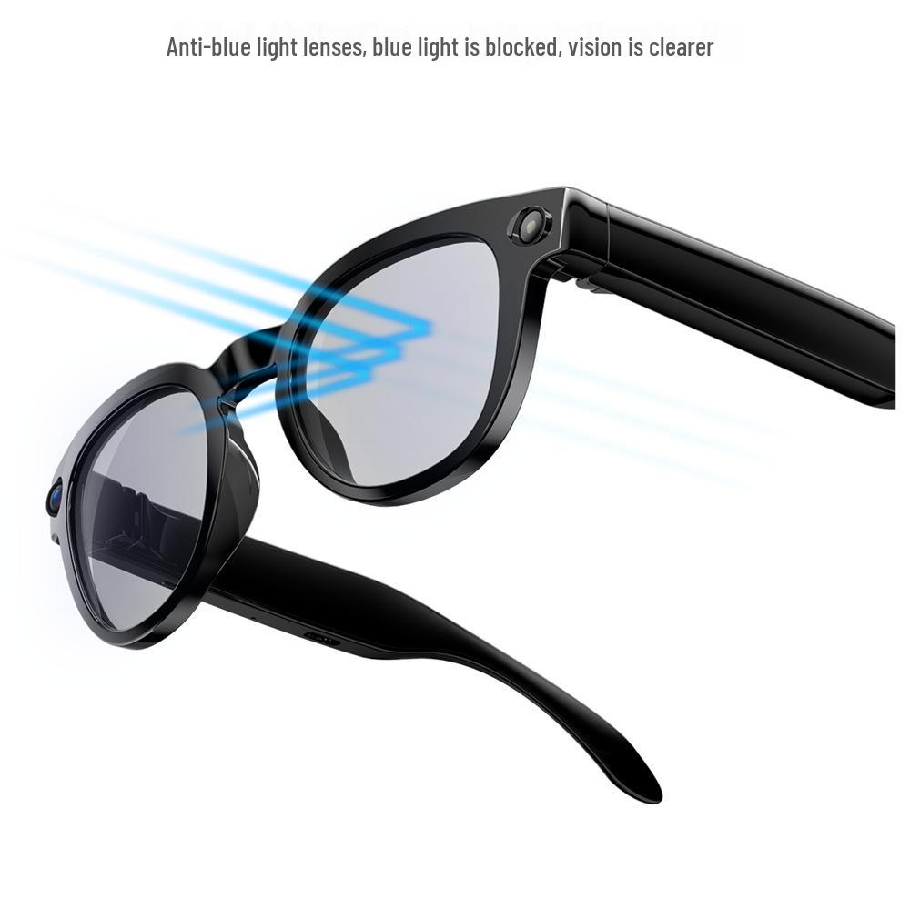 MT3 Smart Glasses: AI Translation, 8MP Video, Photography, Voice Recording, Multi-functional, Anti-shake.