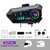 Kebidumei Y10 Bluetooth 5.3 Motorcycle Helmet Headset Waterproof 2000Mah Voice Assistant For Moto Earphone Motorbike Headphone
