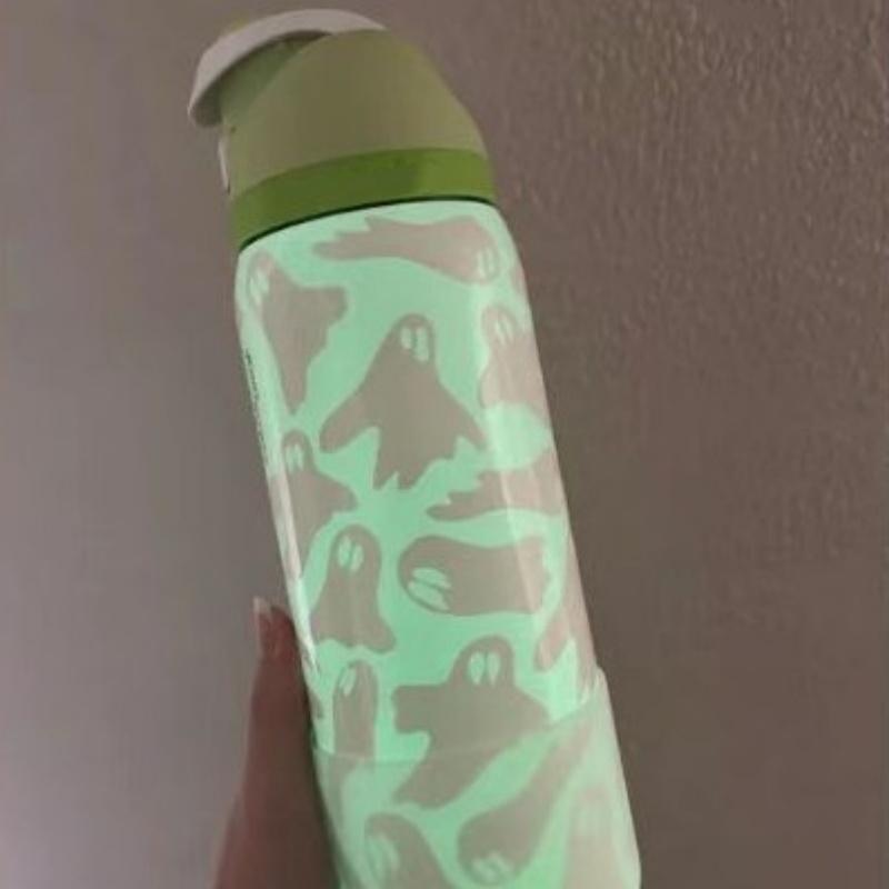 Новый Freesip Ночник на Хэллоуин Стакан-призрак Жуткий призрак 32 унции Термокружка Светящийся подарок на Хэллоуин