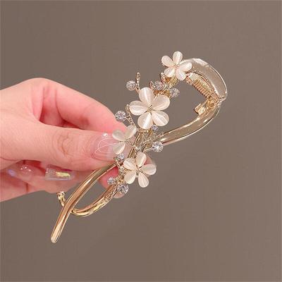 Haarspangen mit Sonnenblumen-Quaste, modische Haarklammer, elegante funkelnde Quaste, Schmetterlings-Haarspange, Clip-Zubehör