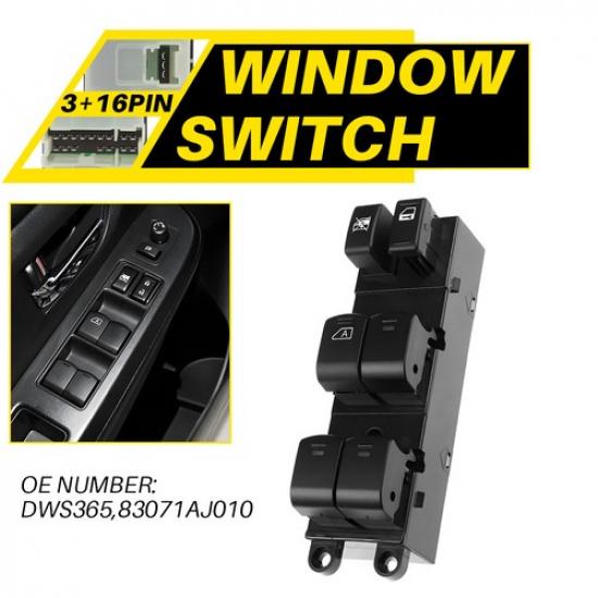 For 2010-2012 Subaru Legacy/Outback Left Driver Side Window Master Power Switch