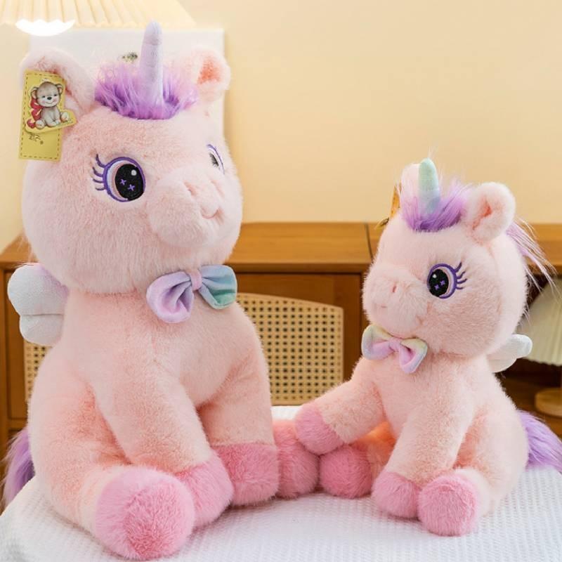 Plush Rainbow Unicorn Toys Cartoon Stuffed Dolls Room Decorations Gifts Kids