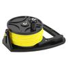 Diving Reels Spool Finger Reel Anchor Rope Spool Multi Purpose with Yellow Wire for Cave Exile