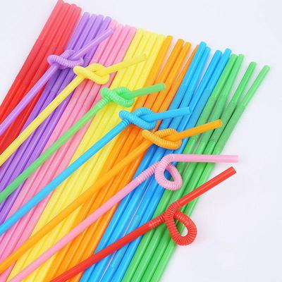 100 Stück Einweg-Strohhalme, flexibel, extra lang, Kunststoff, für Getränke, für Kinder, große Röhren, Bar, Teetrinken, Teleskop-Cocktail-Strohhalm