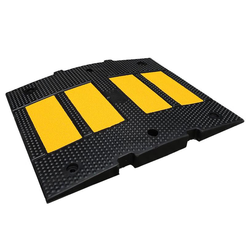 Heavy-Duty Rubber Speed Bump