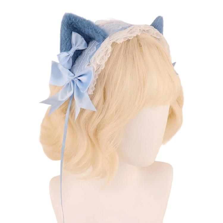 Stylish Anime Kitten Hair Hoop Eye-catching Headpiece Headwear for Stage Halloween Cosplay Role Play