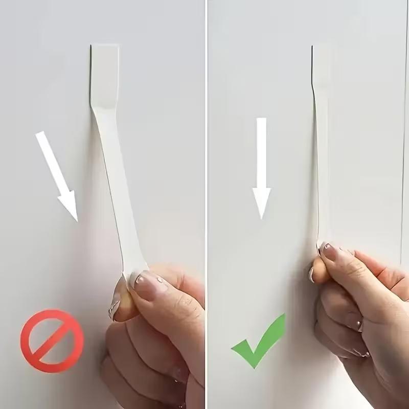 10-100PCS Punch Free Frame Tape Strips Self Adhesive Mounting for Picture Frame Poster Wall Decor Fixed Hanging Hook