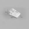 20Pcs Self-Adhesive Clips Plastic Clear Wall Clips Sticky Hanging Photo Clips Poster Clips For Office Home Poster Photo