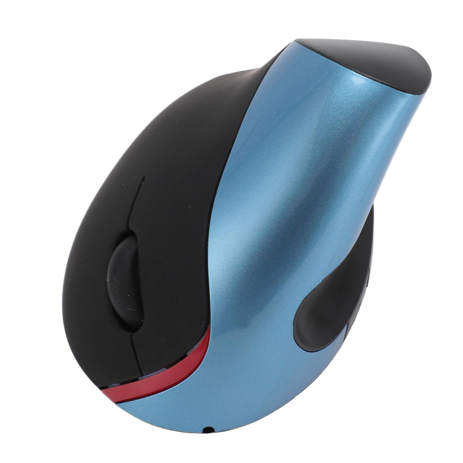 

Эргономичная мышь для правой руки 3 регулируемых уровня DPI 800 1200 1600 Перезаряжаемая 2.4G Беспроводная синий