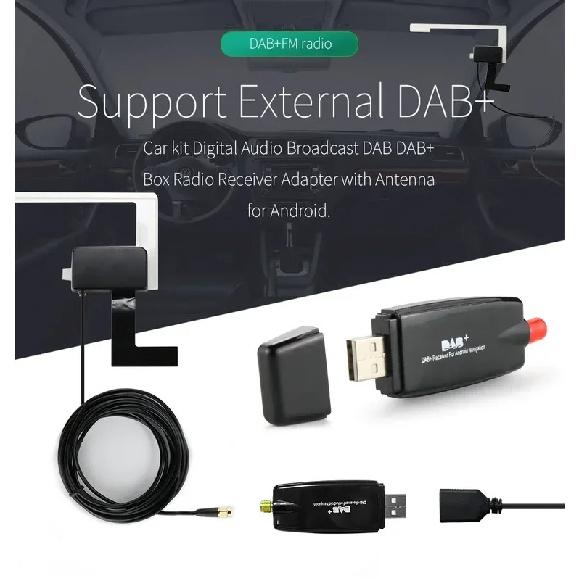 

Car Monitor DAB+ BOX Adapter Dab USB Only Fits for Android Car Multimedia Players Which Supports DAB+
