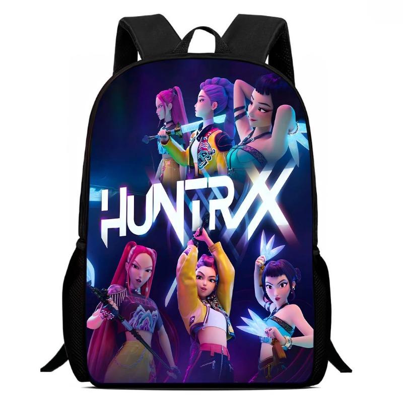 Neue Kpop Hexenjägerin Mädchengruppe Schultasche High-Definition-Druck Lässiger grenzüberschreitender leichter Rucksack
