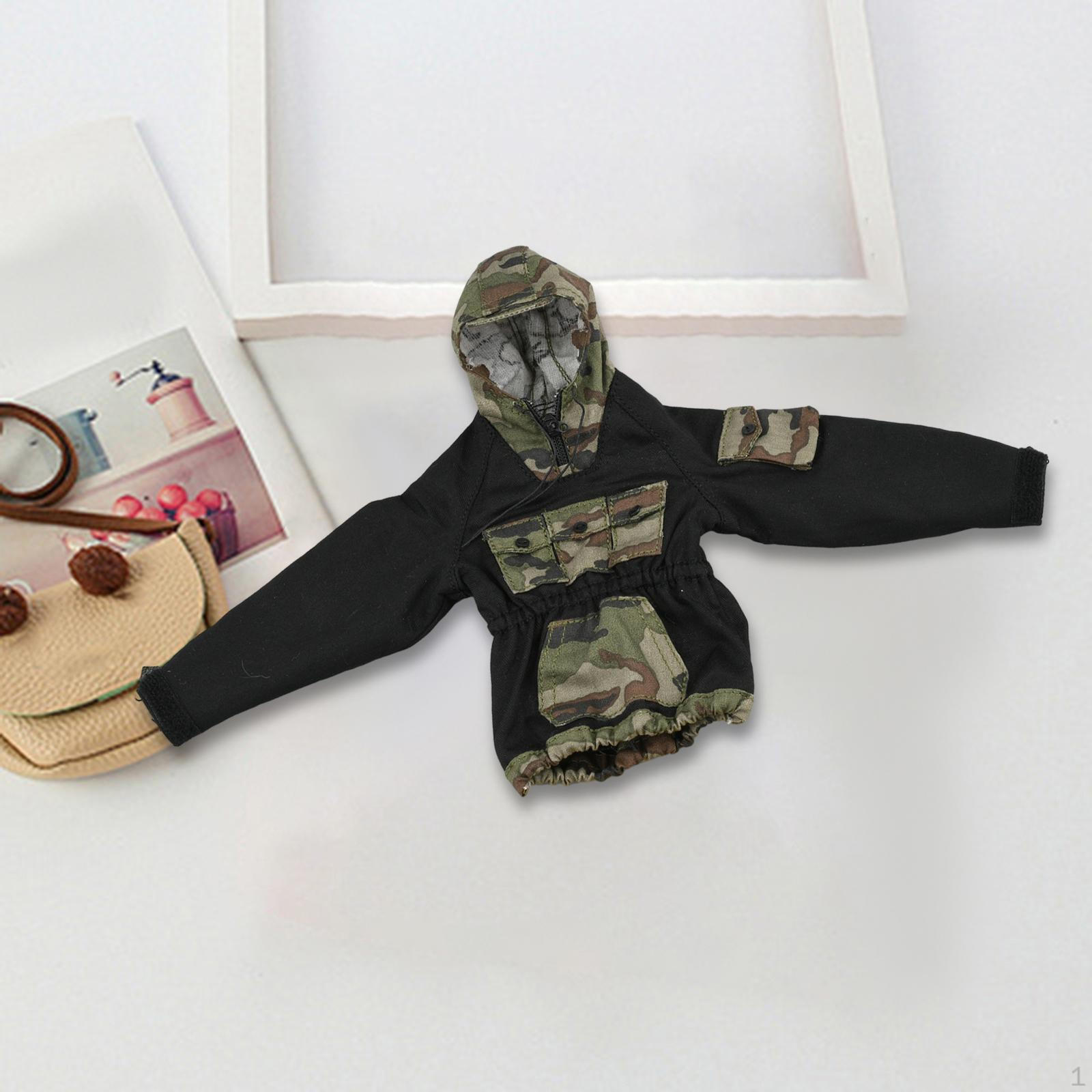 

1/6 фигурка куклы, миниатюрная модель пальто, повседневная ткань ручной работы для 12 детей