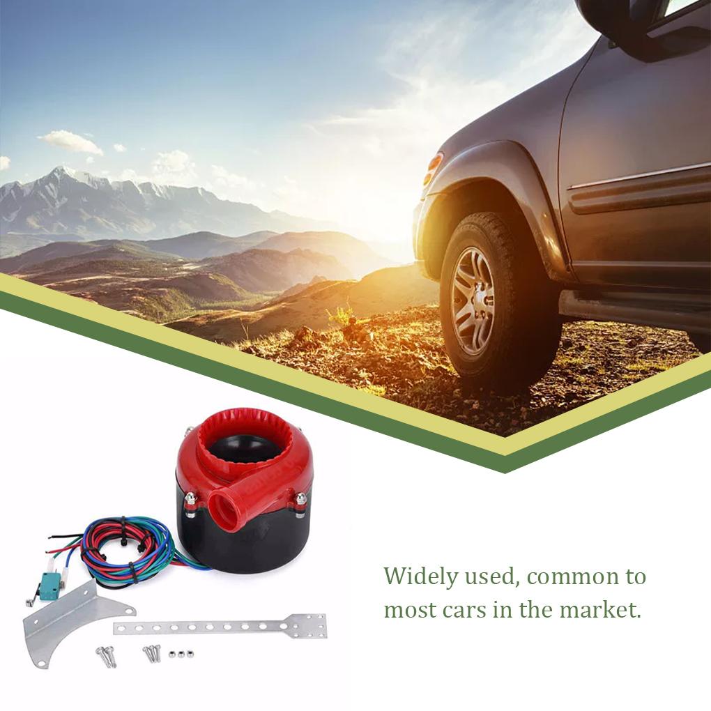 Car Electronic Fake Dump Replacement Vehicle Turbos Blow Off Hooter Valve Analog Sound Simulator Automotive Automobile