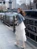 Lace Suspender Dress Women's Spring and Summer Seaside Vacation Dating Cake Dress First Love Pure Milk Sweet Beach Long Skirt