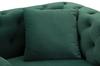 Armchair Emy Green With Cushion  Cm 104X83X76