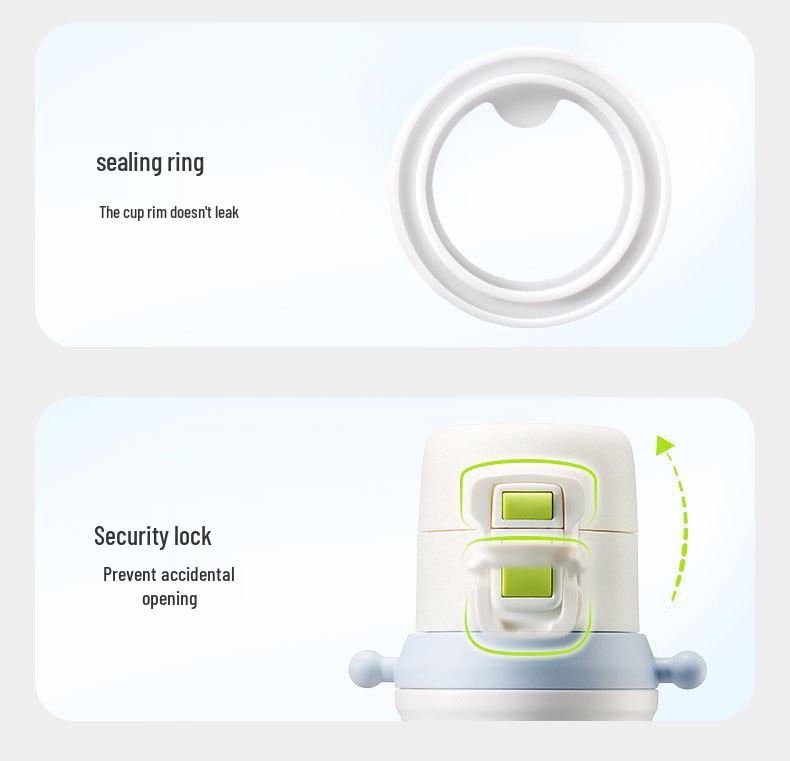 Babycare Kids' 600ml Insulated Monster Cup: Large Capacity, High-Value, Ages 3-12, Three-in-One Drink Hug