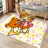 Rilakkuma1 Printed Absorbent Washable Carpet, Non-Slip Bathroom Mats, Kitchen Rugs, Yoga Mat,Living Room Entrance, Camping Picnic Rugs