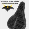 Hollows Out Bike Seats Cushions Shock Absorption Bicycles Silicones Cushions Seats for Long Distances Cycling