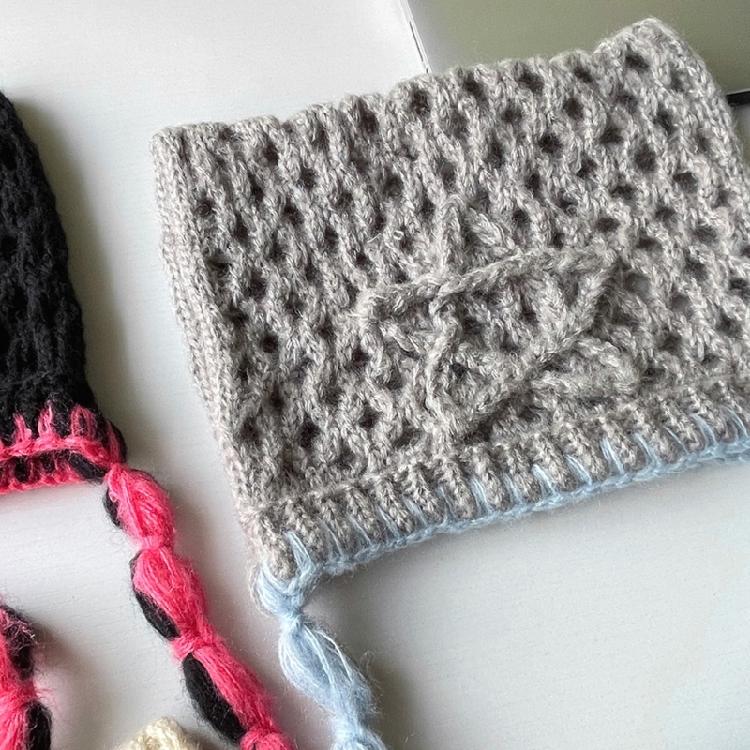 Adult Teens Thicken Cat Ear Shape Plush Hat Soft Winter Warmer Cycling Hat