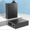 Qiaoan Gigabit Single-Mode Dual-Fiber Optic Transceiver Kit CN plug (adapter included)