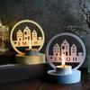 Home House Candle Holder Molds Love House Castings Moulds Candlestick Silicone Molds Plasters Molds for Home Decoration