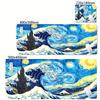 Tappetino Mouse Onde Giapponesi Professionale E-sports Giocatori Velocità Gaming Gomma Tastiera Notbook Tappetino Scrivania Cool PC Accessori Mousepad