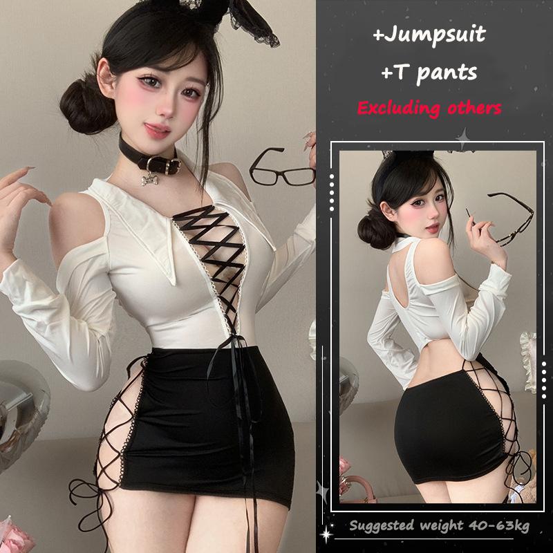 New Anime Women Office Lady Secretary OL Dress Role Play Teacher Uniform Sexy Lingerie Temptation Outfits Erotic Pajamas Costume