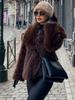 European Fashion Colorful Faux Fur Headband for Women - Warm and Stylish New Style