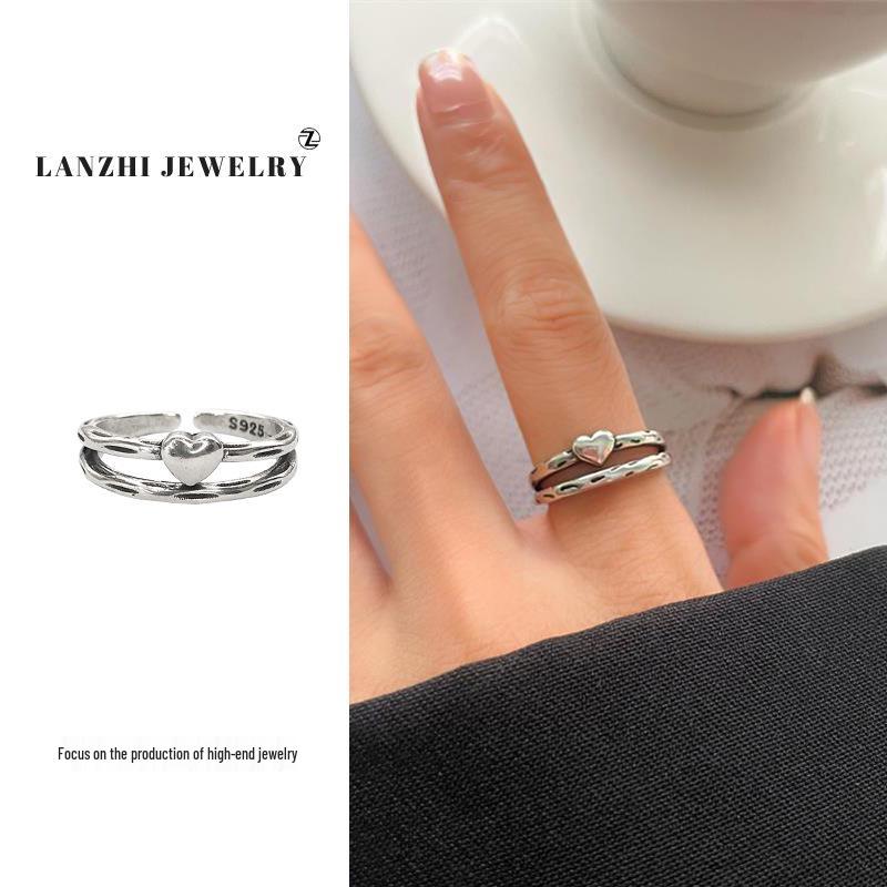 Inel Thai Argint pentru Femei, Stivuibil - Argint 925, Design de Nișă, Bijuterii Simple și Versatile