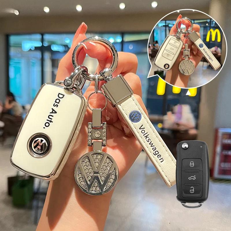 2025 Hot TPU Car Smart Key Case Cover Shell For Volkswagen VW POLO Tiguan Passat B5 B6 B7 Golf EOS Scirocco Jetta MK6 Octavia Ac